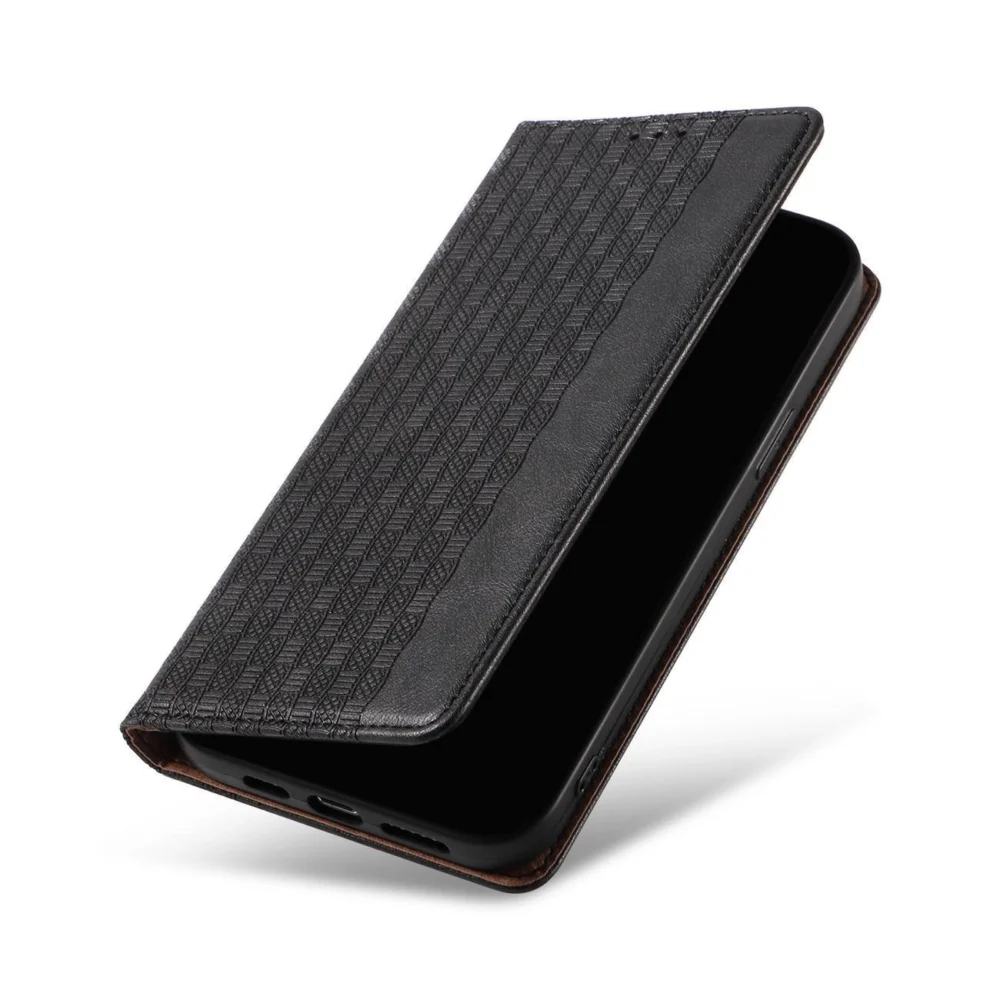 Magnet Strap Case Case for iPhone 13 Pro Pouch Wallet + Mini Lanyard Pendant Blackeng
