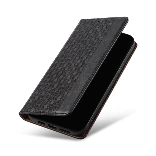 Magnet Strap Case Case for iPhone 13 Pro Pouch Wallet + Mini Lanyard Pendant Blackeng