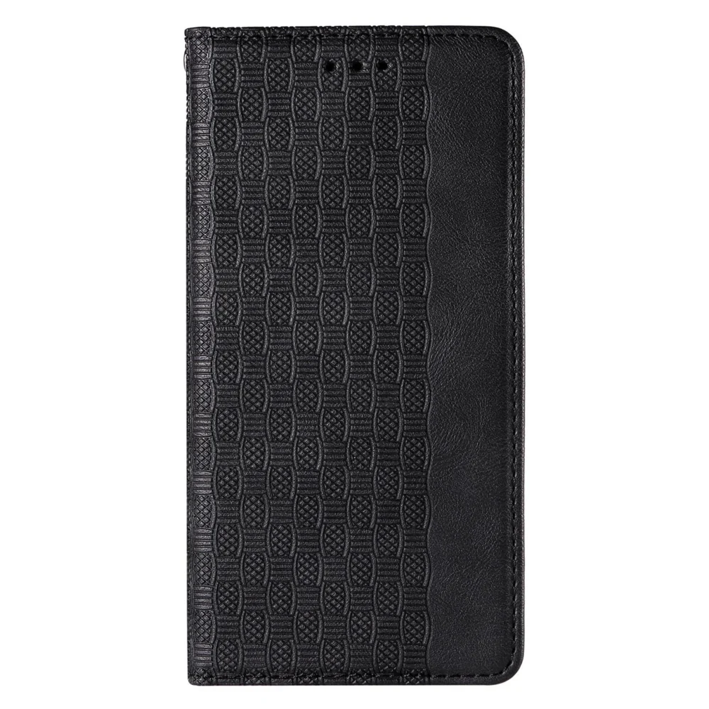 Magnet Strap Case Case for Samsung Galaxy S22 + (S22 Plus) Pouch Wallet + Mini Lanyard Pendant Blackeng