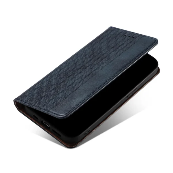 Magnet Strap Case Case for Samsung Galaxy S22 + (S22 Plus) Pouch Wallet + Mini Lanyard Pendant Blueeng