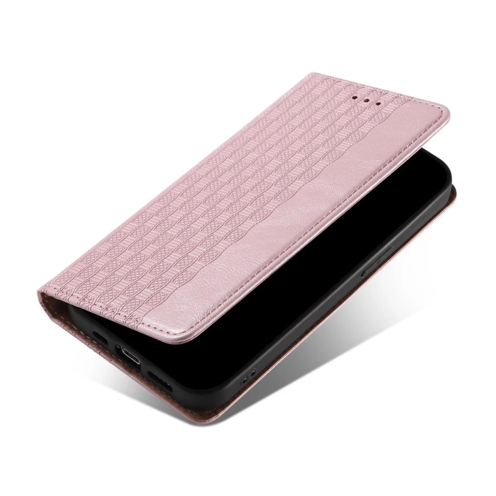 Magnet Strap Case Case for Samsung Galaxy S22 + (S22 Plus) Pouch Wallet + Mini Lanyard Pendant Pinkeng