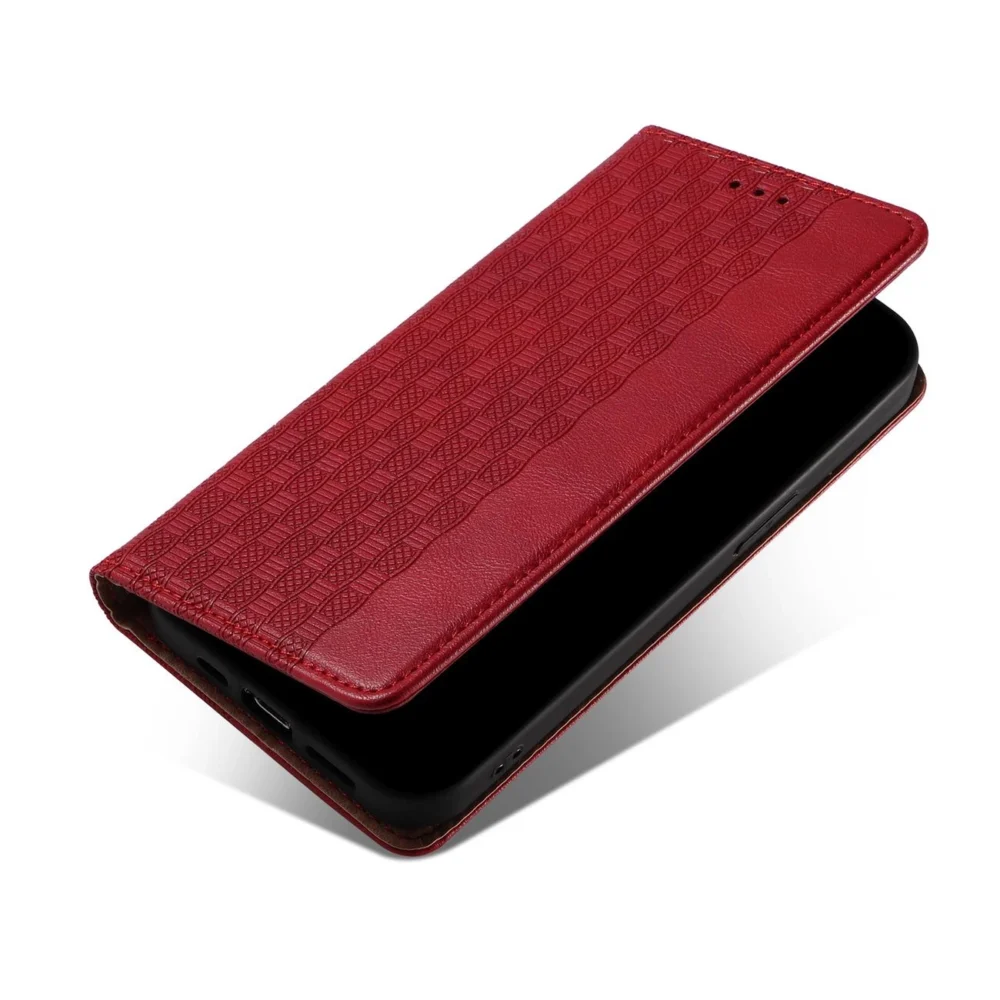 Magnet Strap Case Case for Samsung Galaxy S22 + (S22 Plus) Pouch Wallet + Mini Lanyard Pendant Redeng