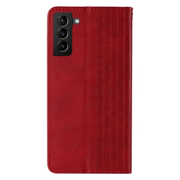 Magnet Strap Case Case for Samsung Galaxy S22 + (S22 Plus) Pouch Wallet + Mini Lanyard Pendant Redeng