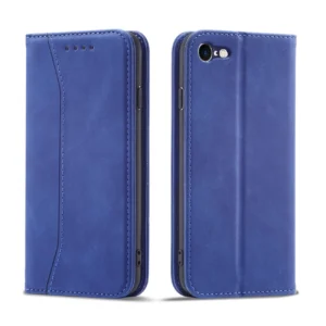 Magnet Fancy Case for iPhone SE 2022 / SE 2020 / iPhone 8 / iPhone 7 Cover Card Wallet Card Stand Blueeng