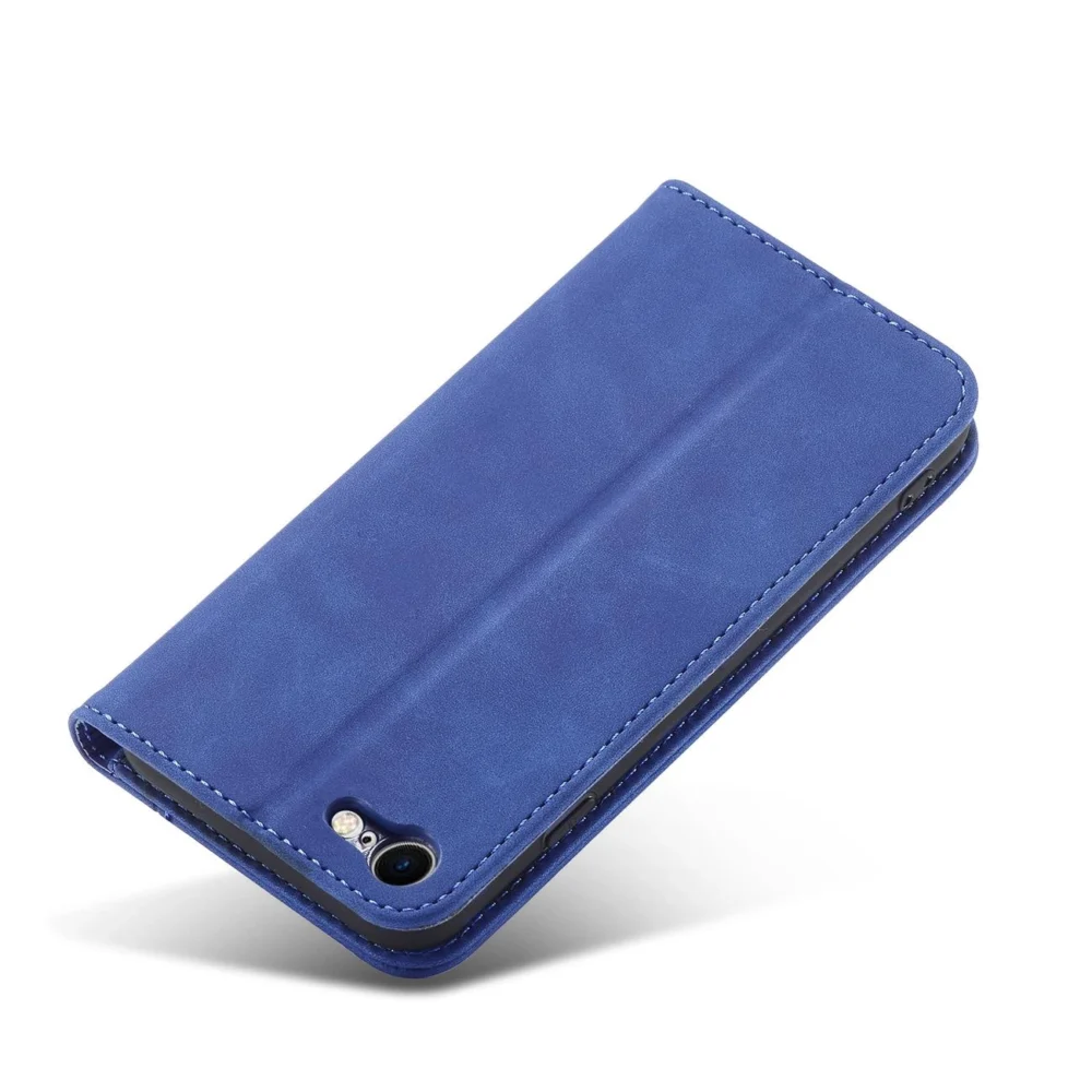 Magnet Fancy Case for iPhone SE 2022 / SE 2020 / iPhone 8 / iPhone 7 Cover Card Wallet Card Stand Blueeng