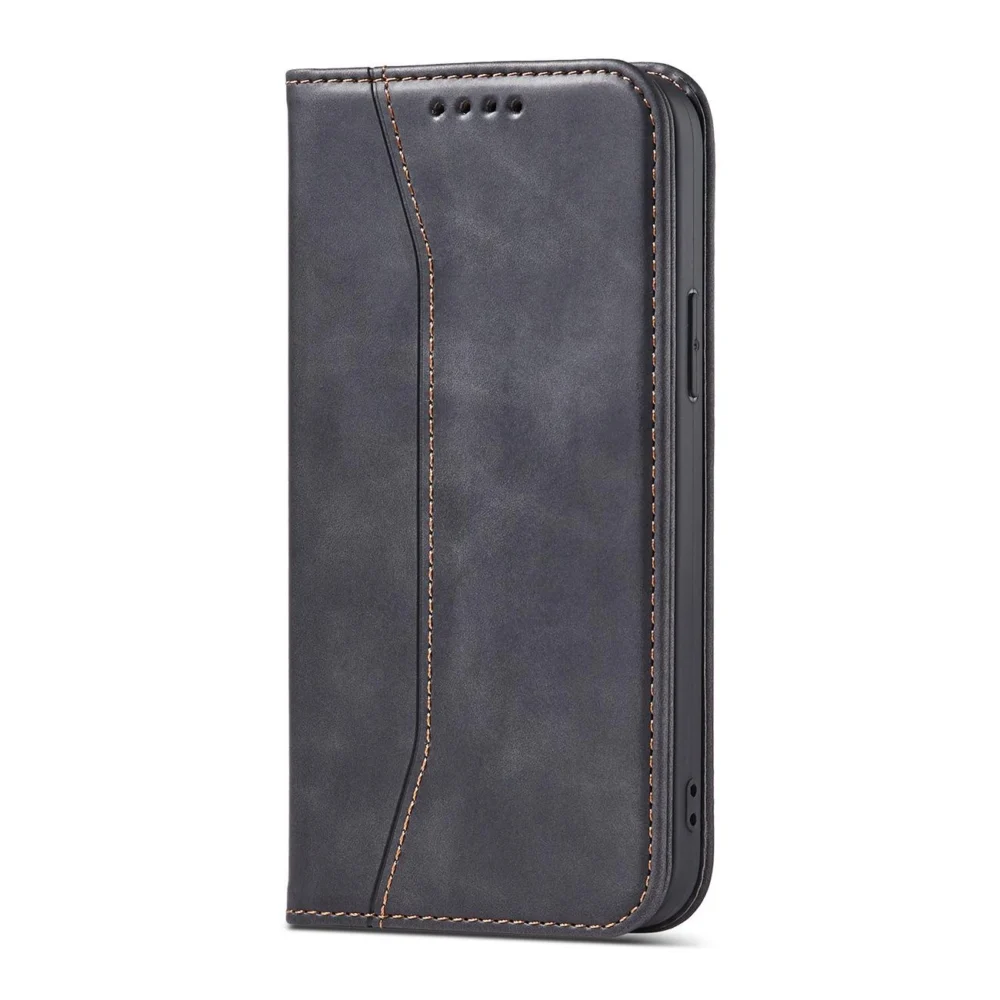 Magnet Fancy Case Case for iPhone 13 Pro Max Pouch Wallet Card Holder Blackeng