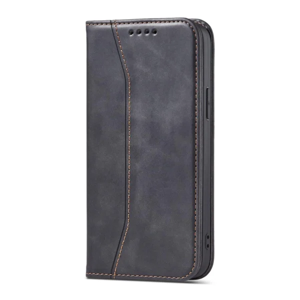 Magnet Fancy Case Case for iPhone 13 Pro Max Pouch Wallet Card Holder Blackeng