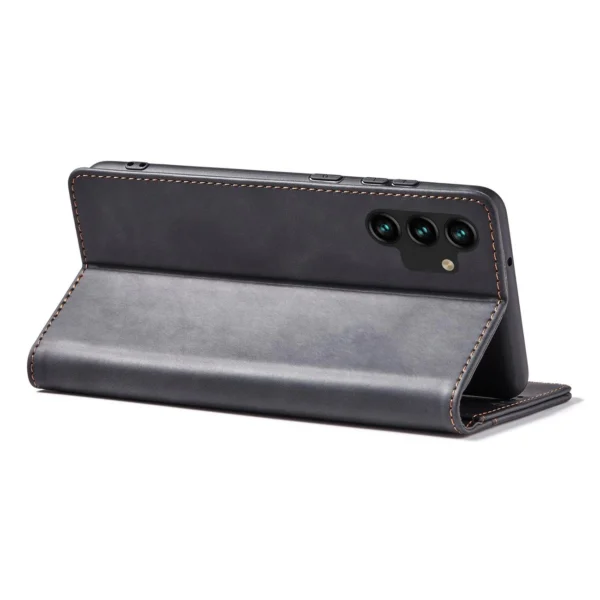 Magnet Fancy Case Case For Samsung Galaxy A13 5G Pouch Wallet Card Holder Blackeng