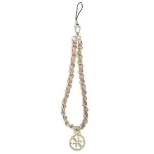 Guess pendant GUTSAS4P Phone Strap pink/pink Chain Metal 4G Charmeng