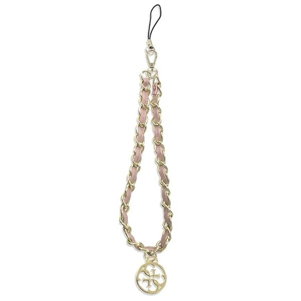Guess pendant GUTSAS4P Phone Strap pink/pink Chain Metal 4G Charmeng
