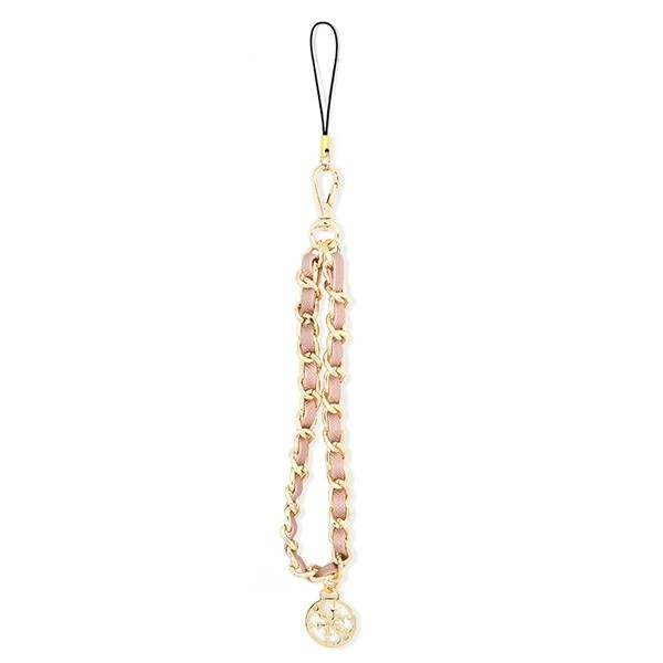 Guess pendant GUTSAS4P Phone Strap pink/pink Chain Metal 4G Charmeng