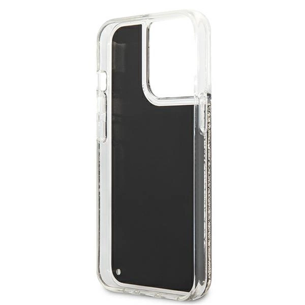 Karl Lagerfeld KLHCP13LLGGKBK iPhone 13 Pro/ 13 6,1"czarny/black hardcase Liquid Glitter Gatsbyeng