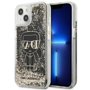 Karl Lagerfeld KLHCP13MLGGKBK iPhone 13 6,1" czarny/black hardcase Liquid Glitter Gatsbyeng