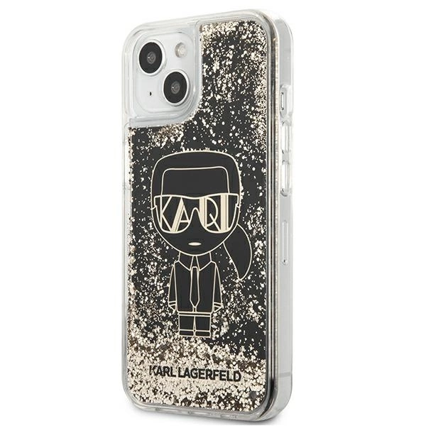 Karl Lagerfeld KLHCP13MLGGKBK iPhone 13 6,1" czarny/black hardcase Liquid Glitter Gatsbyeng