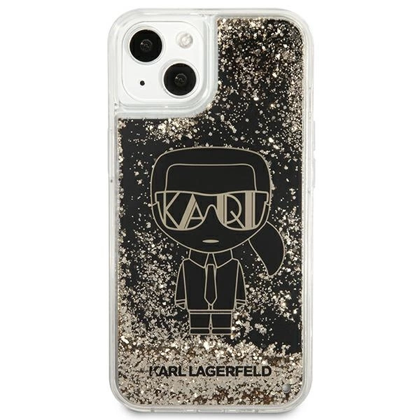 Karl Lagerfeld KLHCP13MLGGKBK iPhone 13 6,1" czarny/black hardcase Liquid Glitter Gatsbyeng