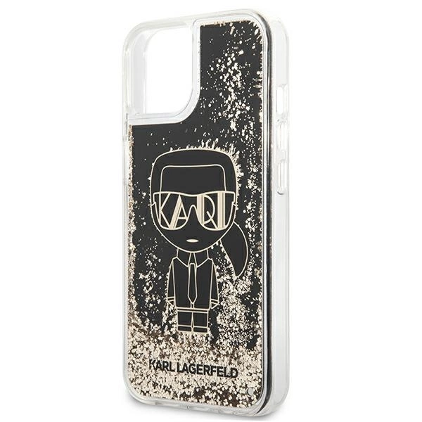 Karl Lagerfeld KLHCP13MLGGKBK iPhone 13 6,1" czarny/black hardcase Liquid Glitter Gatsbyeng