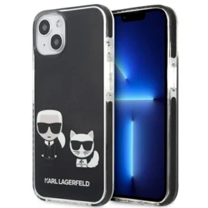Karl Lagerfeld KLHCP13STPEKCK iPhone 13 mini 5,4" hardcase czarny/black Karl&Choupetteeng