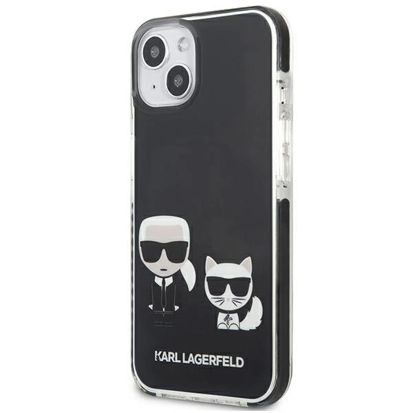 Karl Lagerfeld KLHCP13STPEKCK iPhone 13 mini 5,4" hardcase czarny/black Karl&Choupetteeng