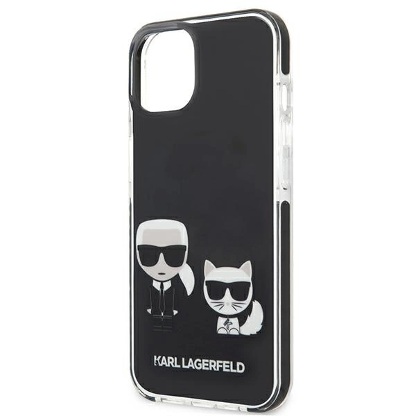 Karl Lagerfeld KLHCP13STPEKCK iPhone 13 mini 5,4" hardcase czarny/black Karl&Choupetteeng