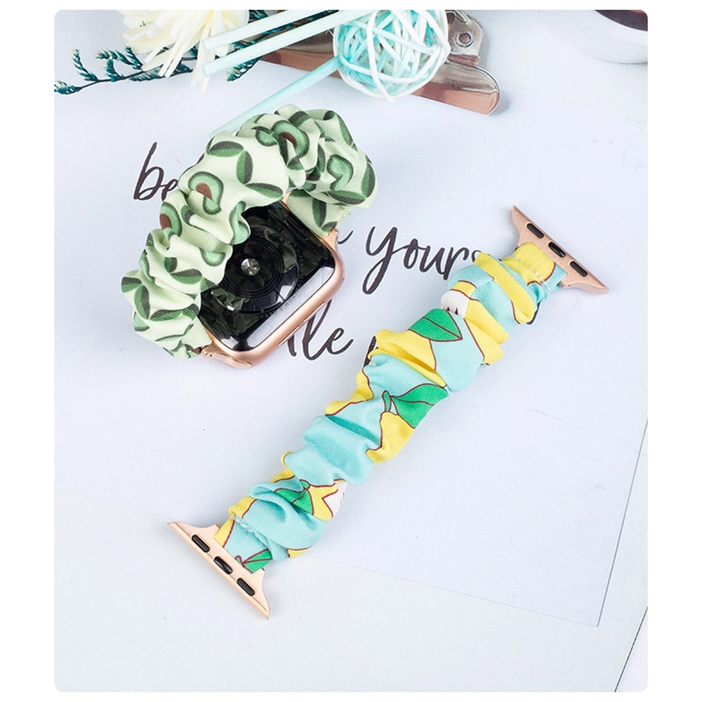 Fabric band for Apple Watch 38 / 40 / 41 mm strap bracelet rubber band - kiwieng