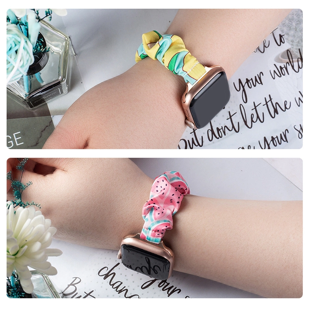 Fabric band for Apple Watch 38 / 40 / 41 mm strap bracelet rubber band - kiwieng