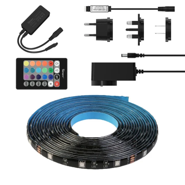 Sonoff L2-5M kit intelligent waterproof LED strip 5m RGB remote control Wi-Fi power supplyeng