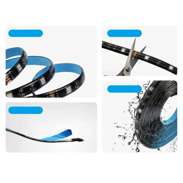 Sonoff L2-2M kit intelligent waterproof LED strip 2m RGB remote control Wi-Fi power supplyeng
