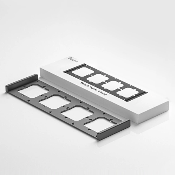 Sonoff Quadruple Mounting Frame for Installing M5-80 Wall Switcheseng