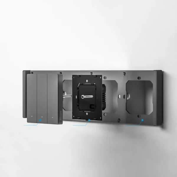 Sonoff Quadruple Mounting Frame for Installing M5-80 Wall Switcheseng