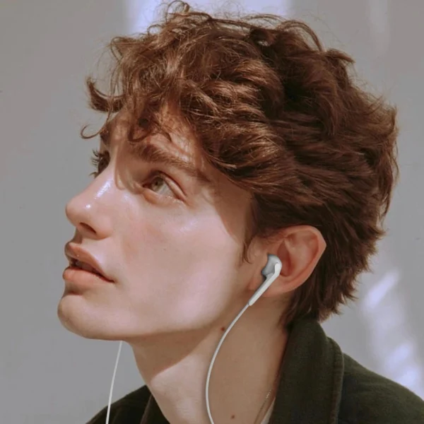 Dudao X3C In-Ear Wired USB-C Headphones 1.2m - Whiteeng