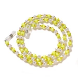 Chain for glasses beads pendant greeneng