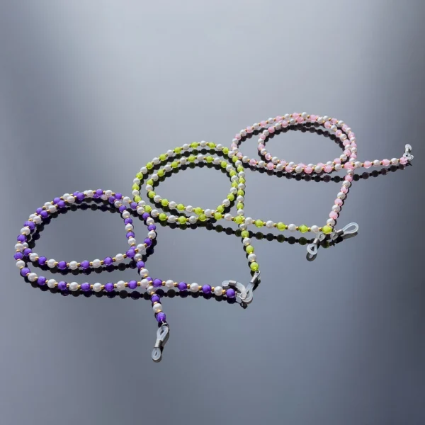 Chain for glasses beads pendant greeneng