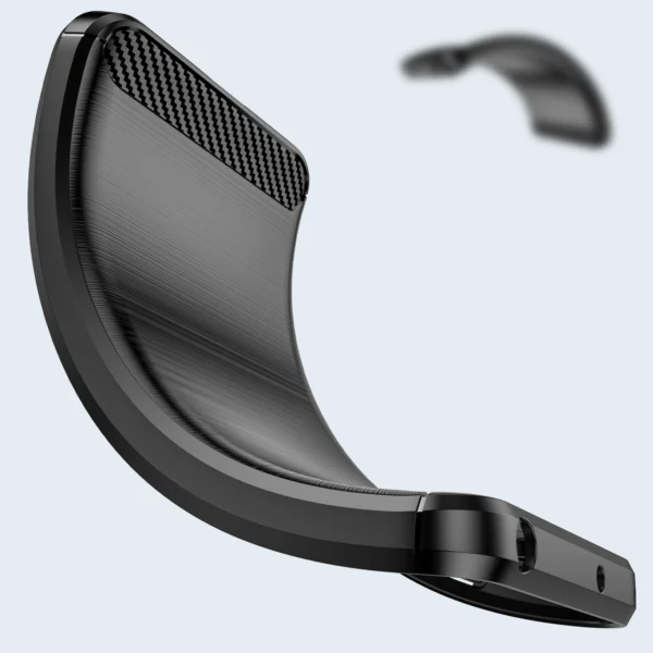 Carbon Case Flexible cover for Realme GT Neo 3 blackeng