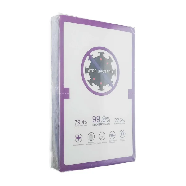 50 pcs. Hydrogel, antibacterial, self-healing foil for cutting with a plotter (18cm x 12cm)eng
