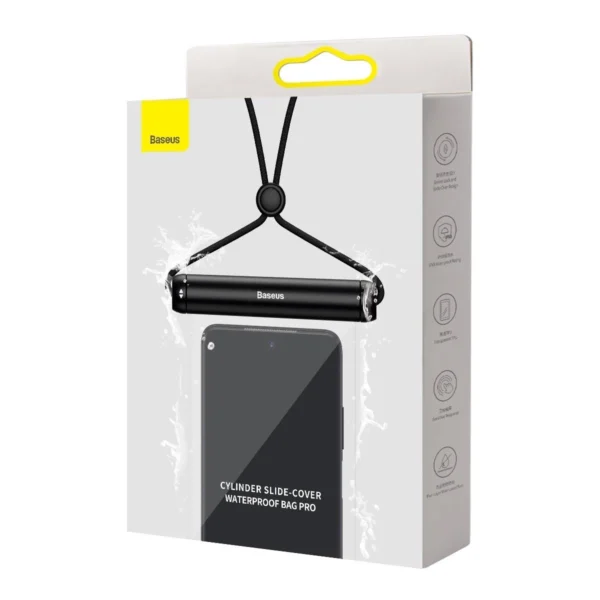 Baseus waterproof case for phone Slide-cover black (FMYT000001)eng