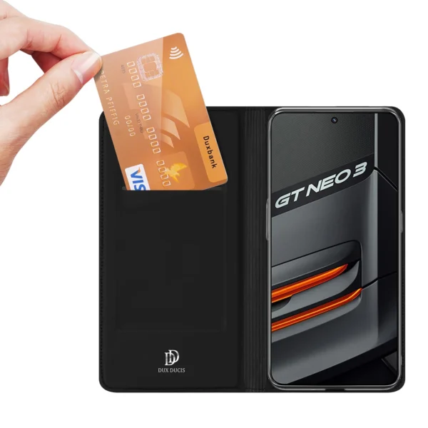 Dux Ducis Skin Pro Holster Case Cover with Flap Realme GT Neo 3 blackeng