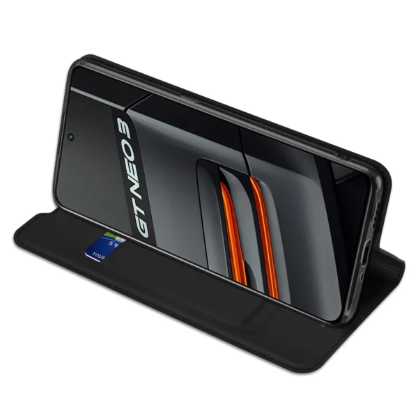 Dux Ducis Skin Pro Holster Case Cover with Flap Realme GT Neo 3 blackeng