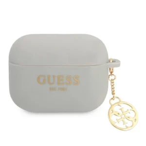 Guess GUAPLSC4EG AirPods Pro cover grey/grey Silicone Charm 4G Collectioneng