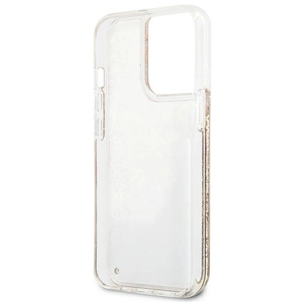 Guess GUHCP13XLFLSD iPhone 13 Pro Max 6,7" złoty/gold hardcase Paisley Liquid Glittereng