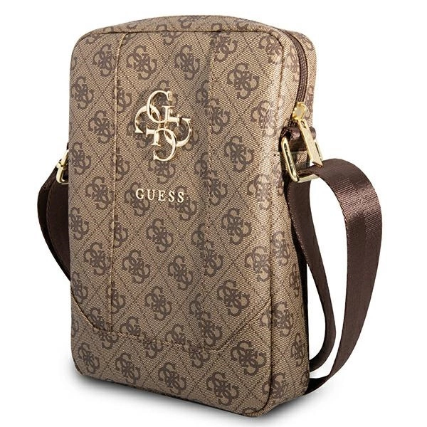 Guess Bag GUTB10G4GFBR 10" brown / brown 4G Big Metal Logoeng