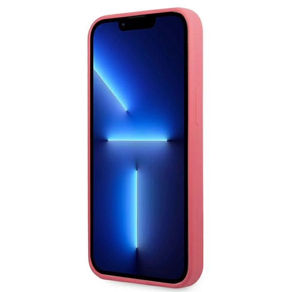 Karl Lagerfeld KLHCP13LSLMP1PI iPhone 13 Pro / 13 6,1" hardcase fuksja/fuchsia Silicone Plaqueeng