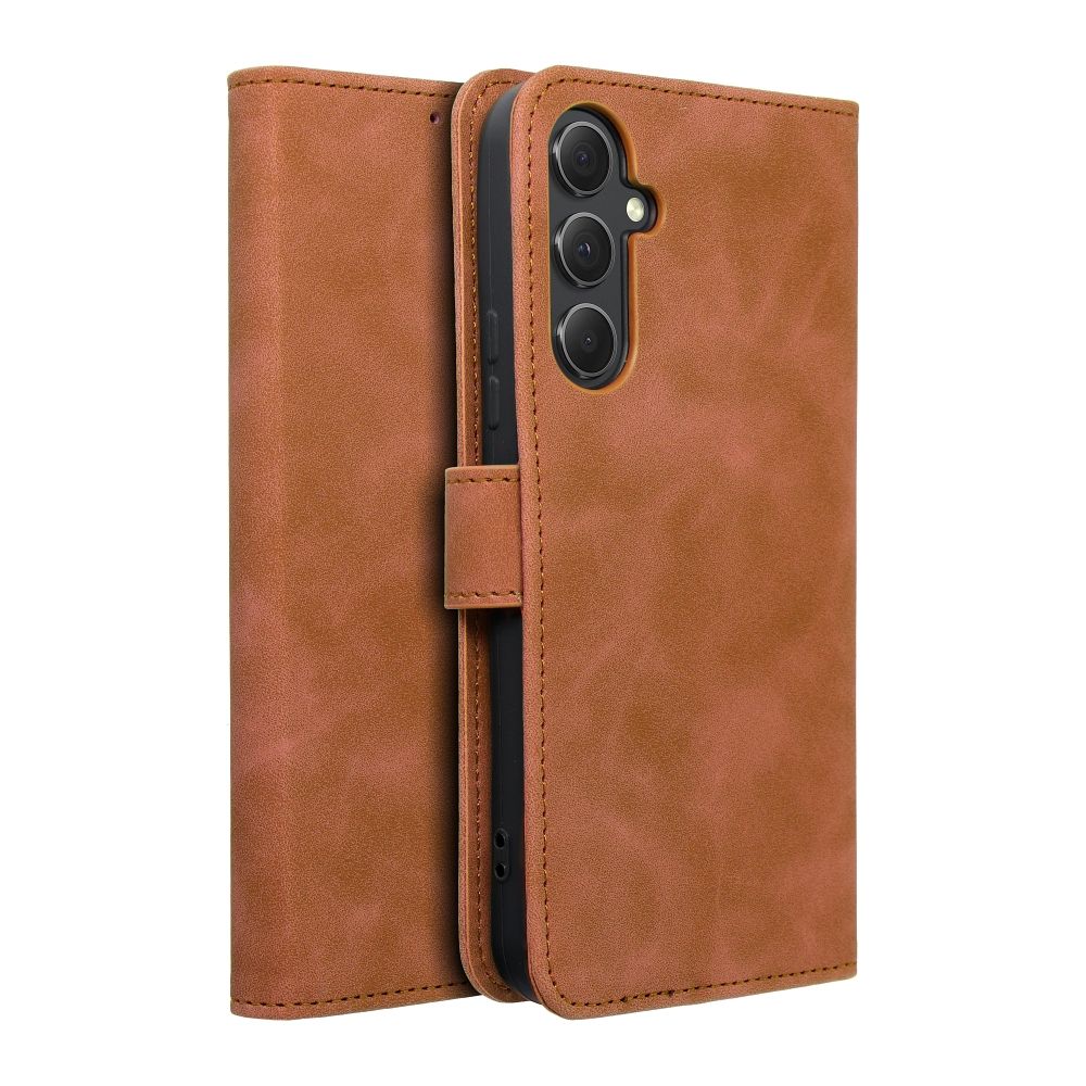 9567c5a33a656bee64aba759ef2e746f TENDER Book Case for SAMSUNG A54 5G brown