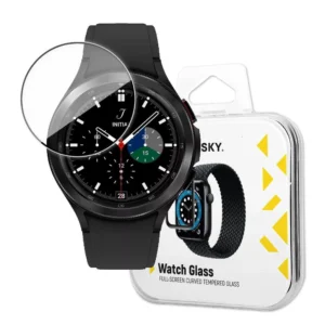 Wozinsky Watch Glass hybrid glass for Samsung Galaxy Watch 4/5 40 mm blackeng