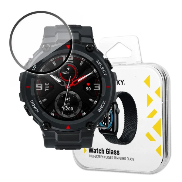 Wozinsky Watch Glass hybrid glass for Xiaomi Amazfit T-Rex blackeng