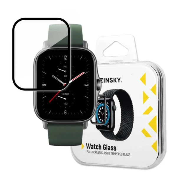 Wozinsky Watch Glass Hybrid Glass for Xiaomi Amazfit GTS 2E Blackeng