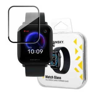 Wozinsky Watch Glass hybrid glass for Xiaomi Amazfit Bip U blackeng