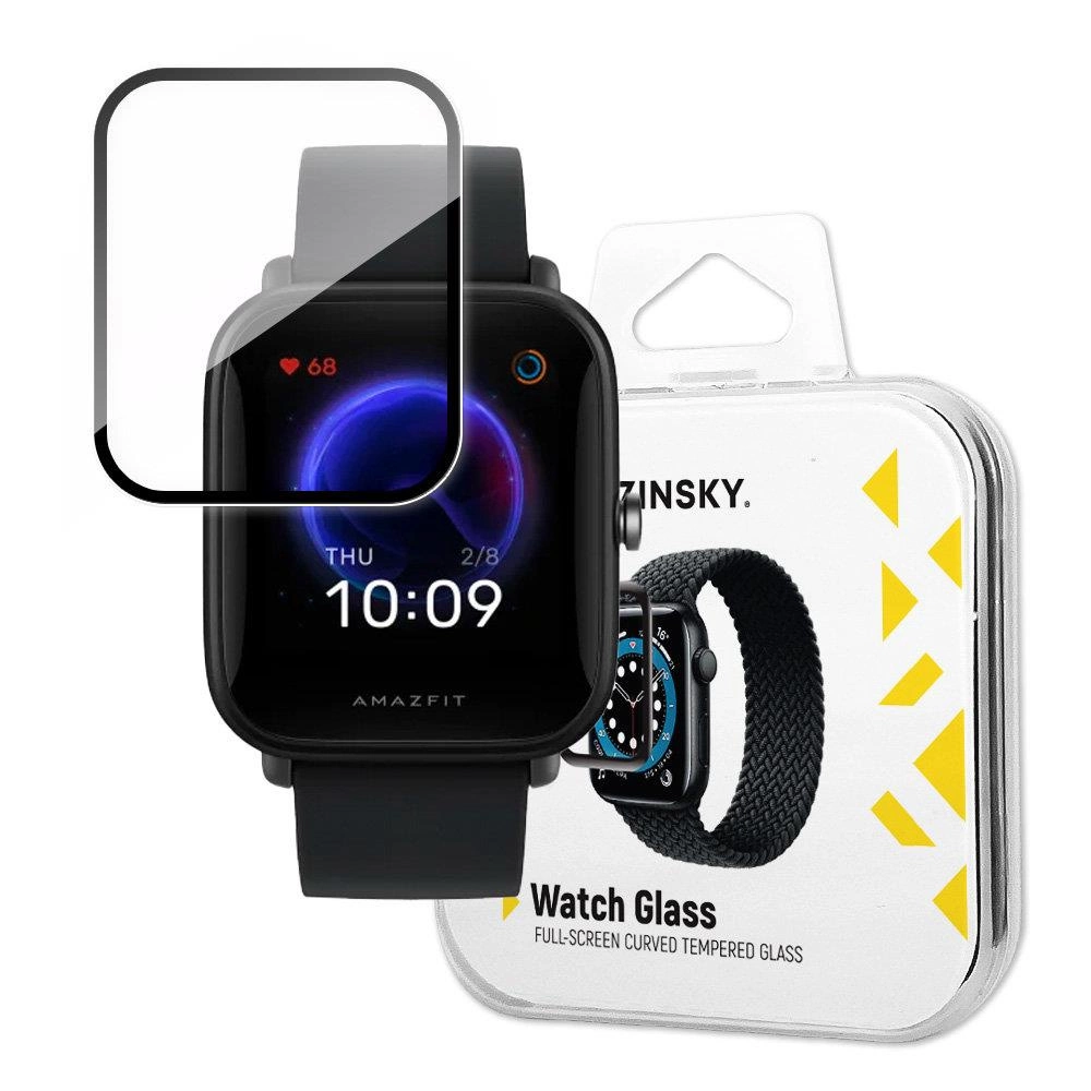 Wozinsky Watch Glass hybrid glass for Xiaomi Amazfit Bip U blackeng