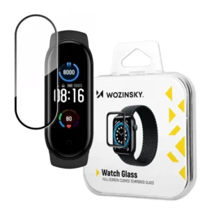 Wozinsky Watch Glass hybrid glass for Xiaomi Mi Band 5 blackeng