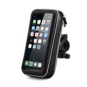 Wozinsky phone holder for bike, motorcycle, scooters black (WBHBK7)eng