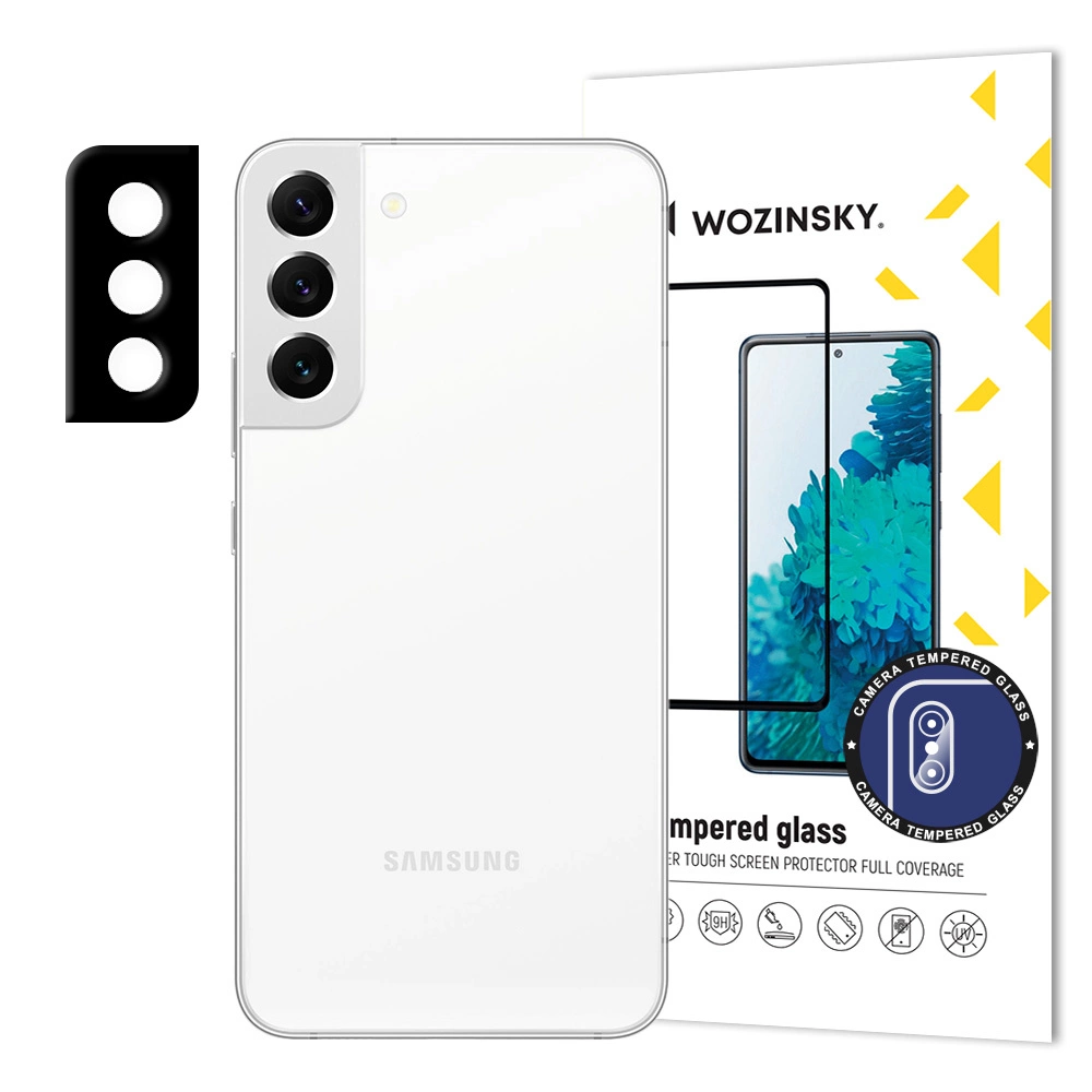 Wozinsky Full Camera Glass 9H Full Camera Tempered Glass for Samsung Galaxy S22eng
